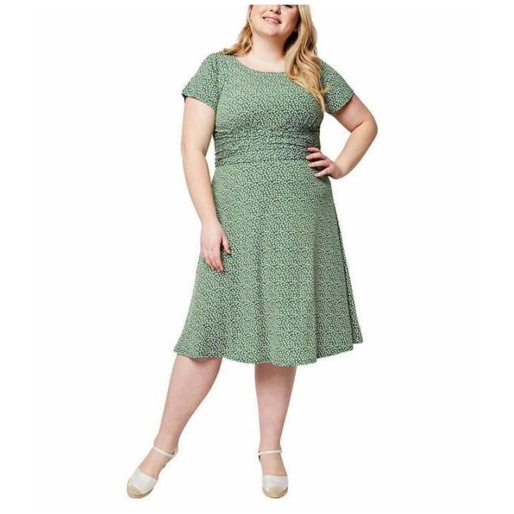 Leota Womens Wrap Dress Size 3X